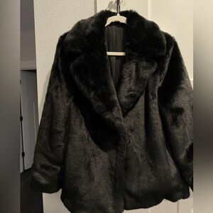 & Other Stories Black Teddy Jacket